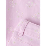 Name It Pirouette Flower Nmfrose Straight Twill Pants 3217-Yf