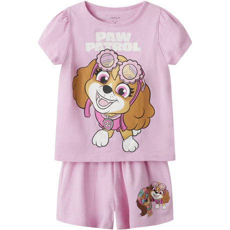 Name It Pink Frosting Nmfmam Paw Ss Nightset Cplg