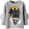Name It Grey Melange Nmmolej Batman Ls Nreg Top Box Wab