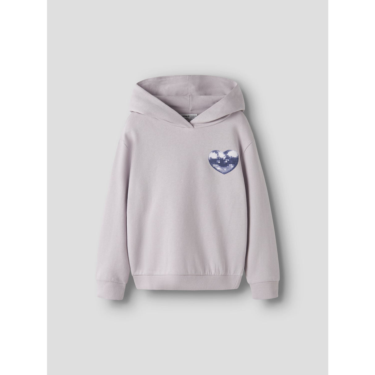 Name It Lilac Marble Nkfthelma Ls Nreg Sweat Wh Bru Box
