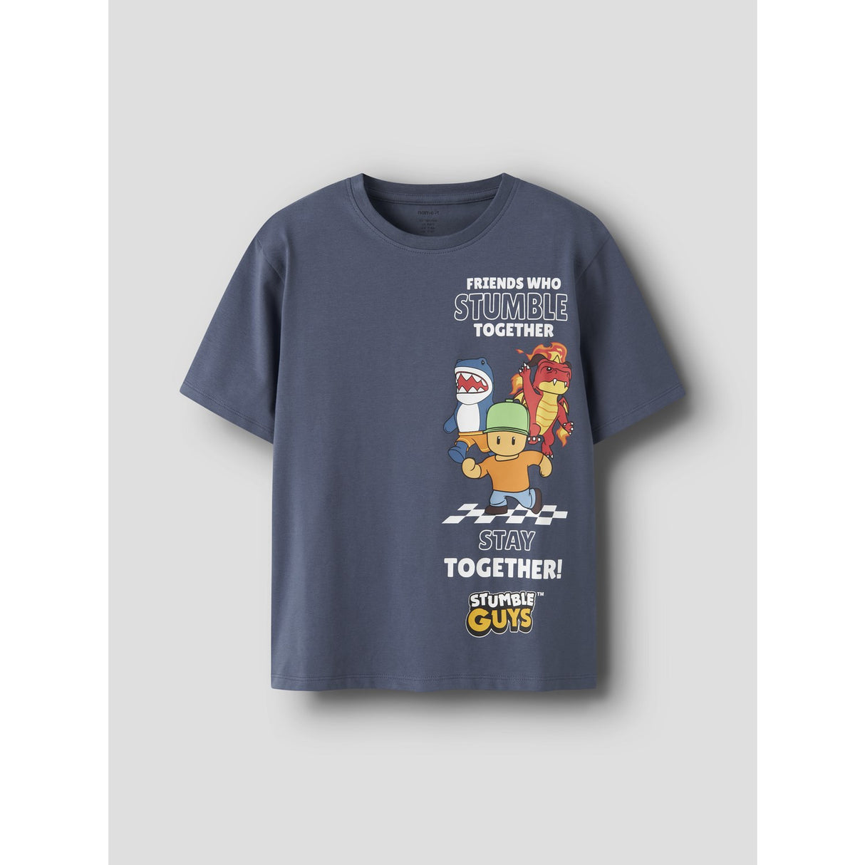 Name It Vintage Indigo Nkmmini Stumbleg Ss Nreg Top Box Sky