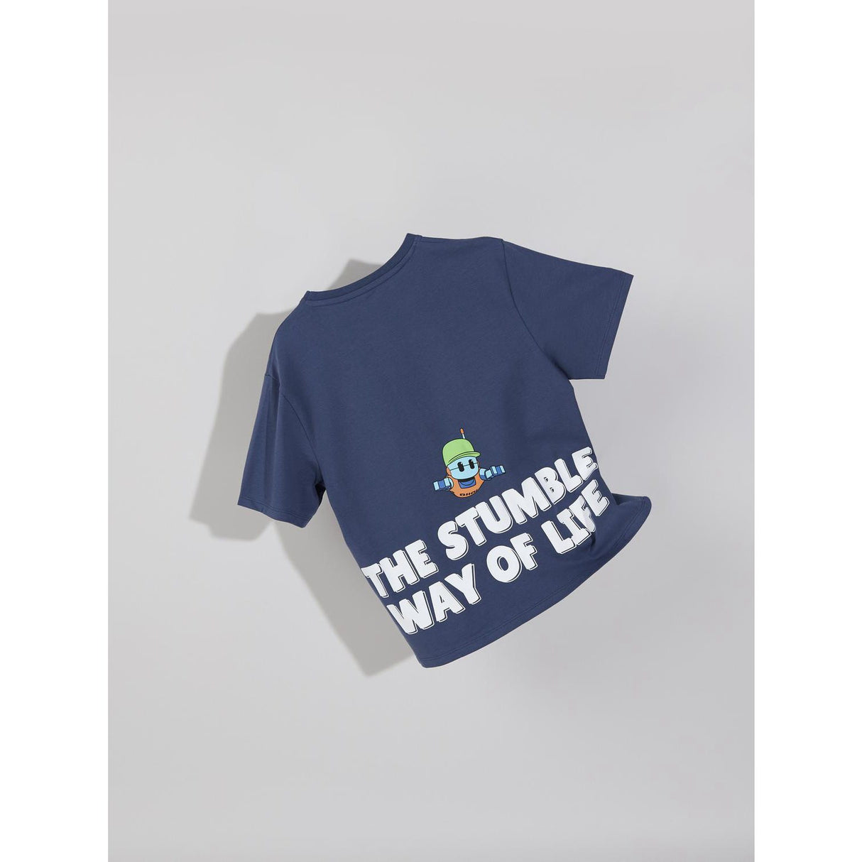 Name It Vintage Indigo Nkmmini Stumbleg Ss Nreg Top Box Sky