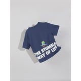 Name It Vintage Indigo Nkmmini Stumbleg Ss Nreg Top Box Sky