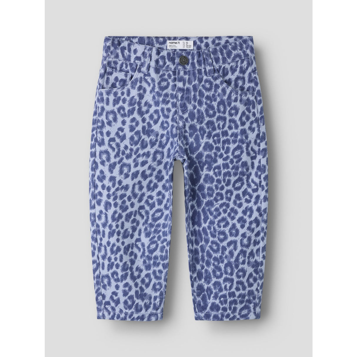 Name It Purple Impression Leo Nmfbella Mom Leo Twill Pants 4002-Td F