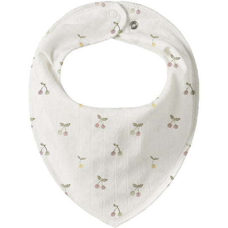 Name It Cloud Dancer Nbfficherry Scarf Bib