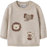 Name It Peyote Melange Nbmhaps Ls Knit