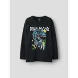 Name It Black Nkmdorak Ls Nreg Top