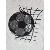 Name It Light Grey Melange Nkmdorak Ls Nreg Top