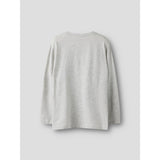 Name It Light Grey Melange Nkmdorak Ls Nreg Top