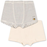 Konges Sløjd Blue Stripe Basic 2 Pack Boy Boxers Gots