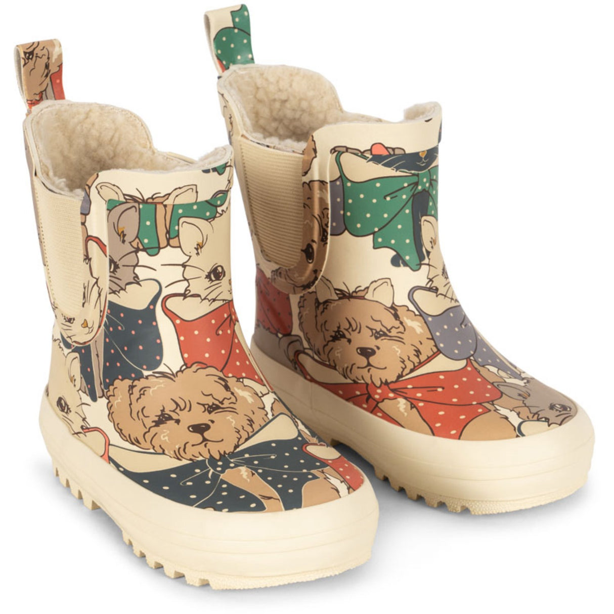 Konges Sløjd Like Cats And Dogs Roi Printed Rain Boot