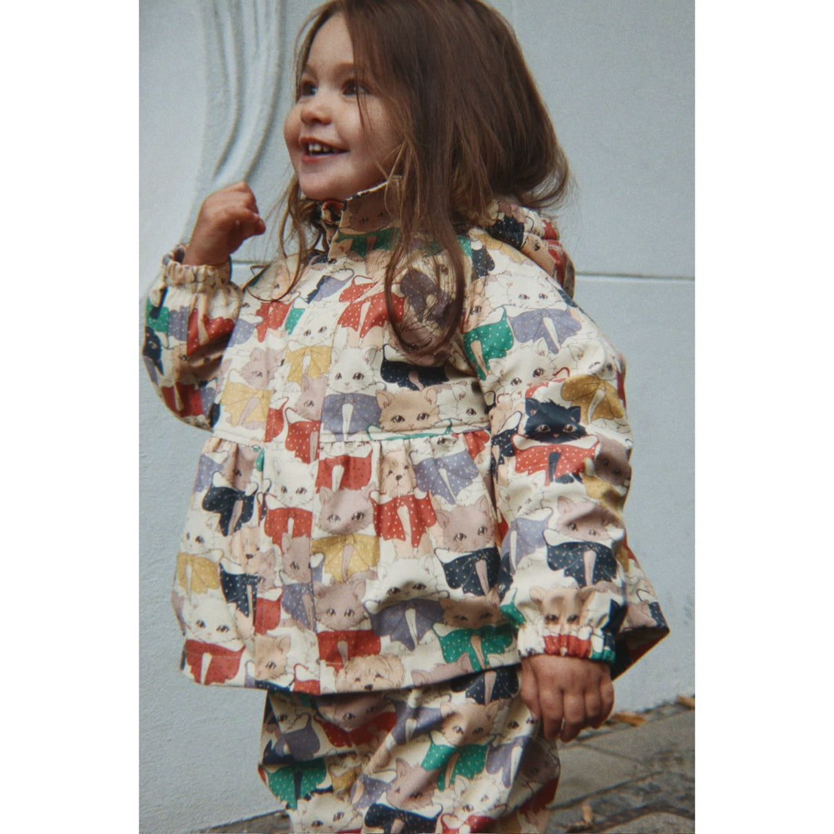 Konges Sløjd Like Cats And Dogs Rainy Palme Set Girl