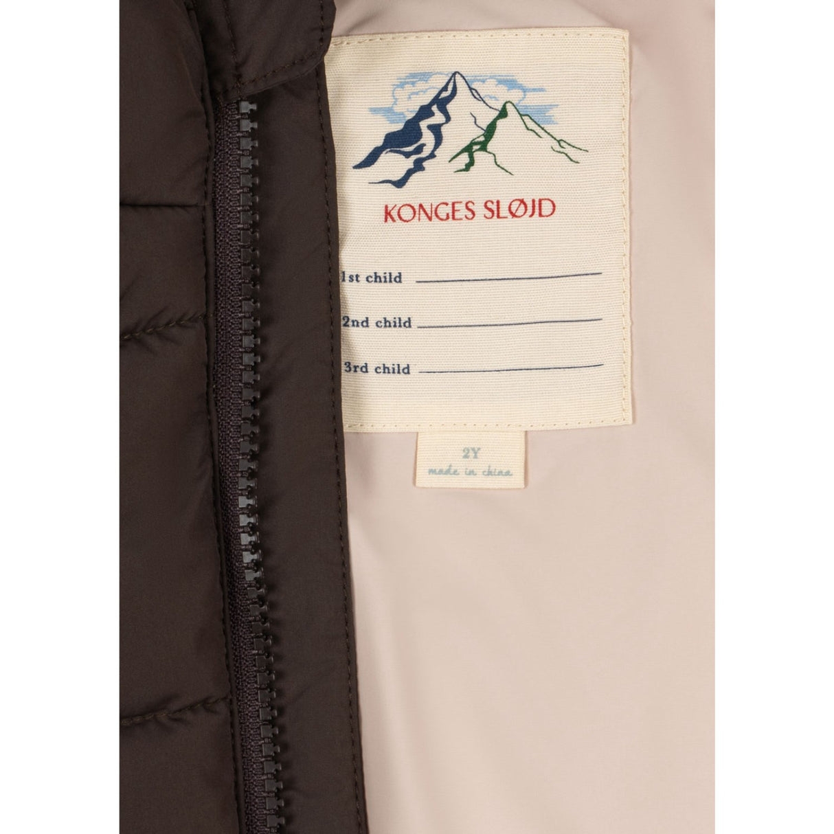 Konges Sløjd Chocolate Brown Alpi Jacket Grs