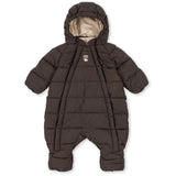 Konges Sløjd Chocolate Brown Alpi Baby Suit Grs