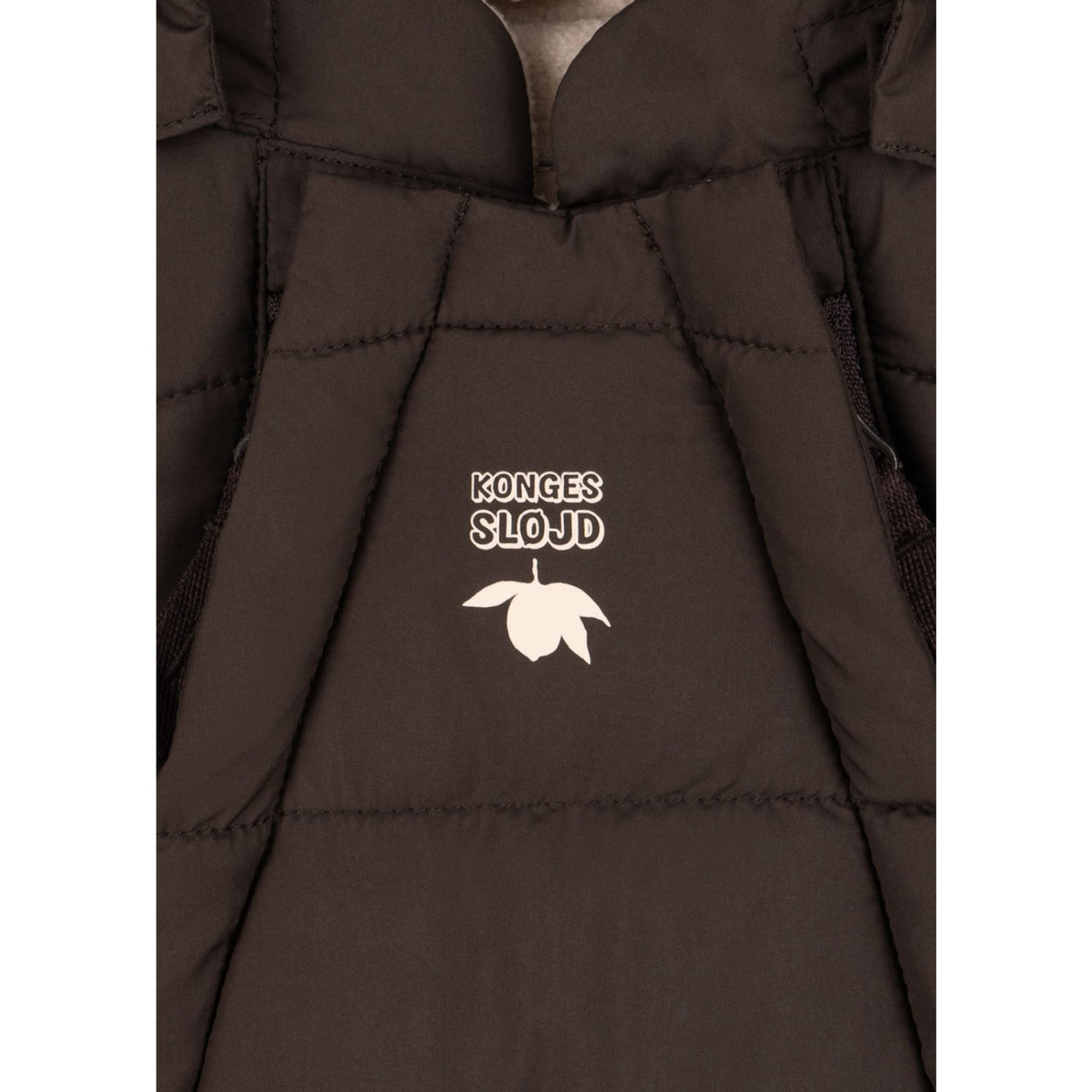 Konges Sløjd Chocolate Brown Alpi Baby Suit Grs