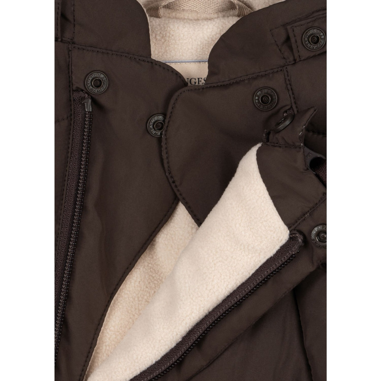 Konges Sløjd Chocolate Brown Alpi Baby Suit Grs