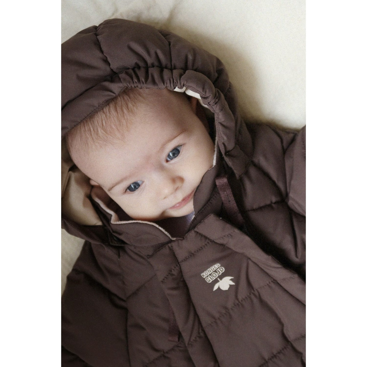 Konges Sløjd Chocolate Brown Alpi Baby Suit Grs