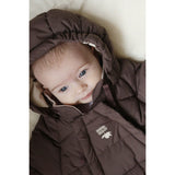 Konges Sløjd Chocolate Brown Alpi Baby Suit Grs