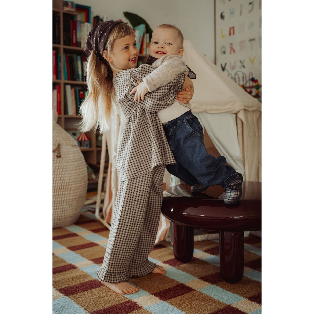 Fliink Sandshell / Coffee Bean Ella Blouse