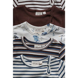 Petit Piao Huckleberry Striped Ppsky L_S Body