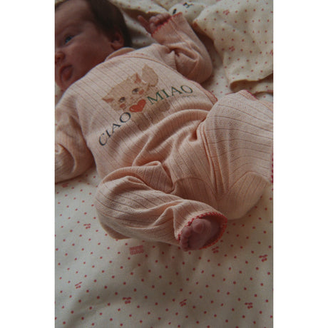 Konges Sløjd Pale Blush Minnie Onesie Gots