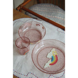 Konges Sløjd Rainbow Sparkly Dinner Set