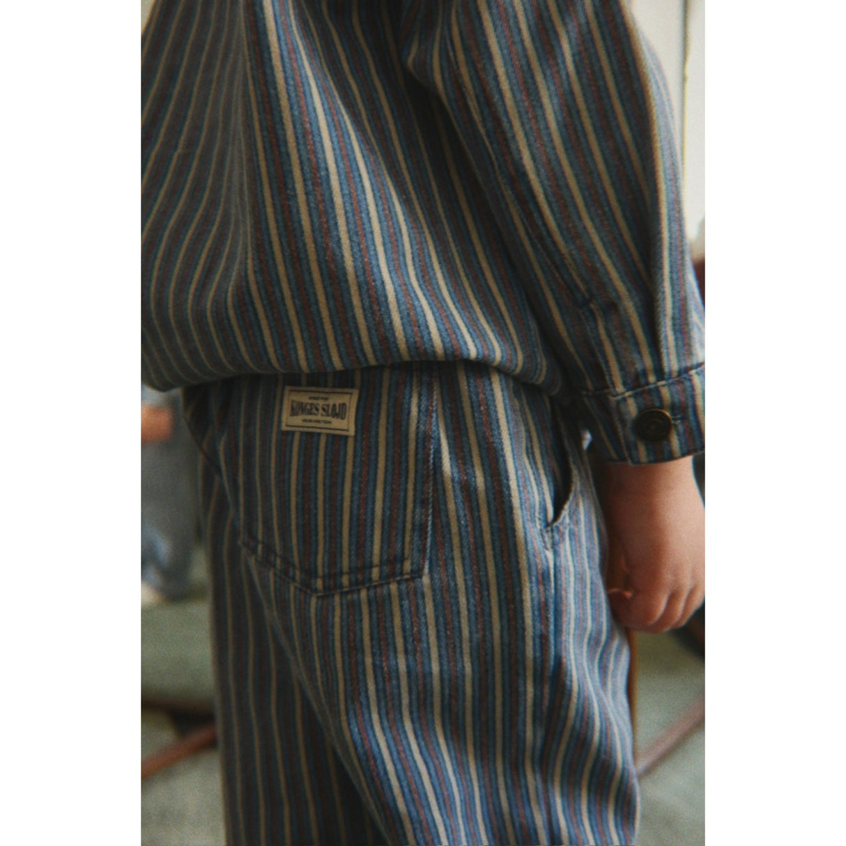Konges Sløjd Tricolore Bleu Magot Pants Gots