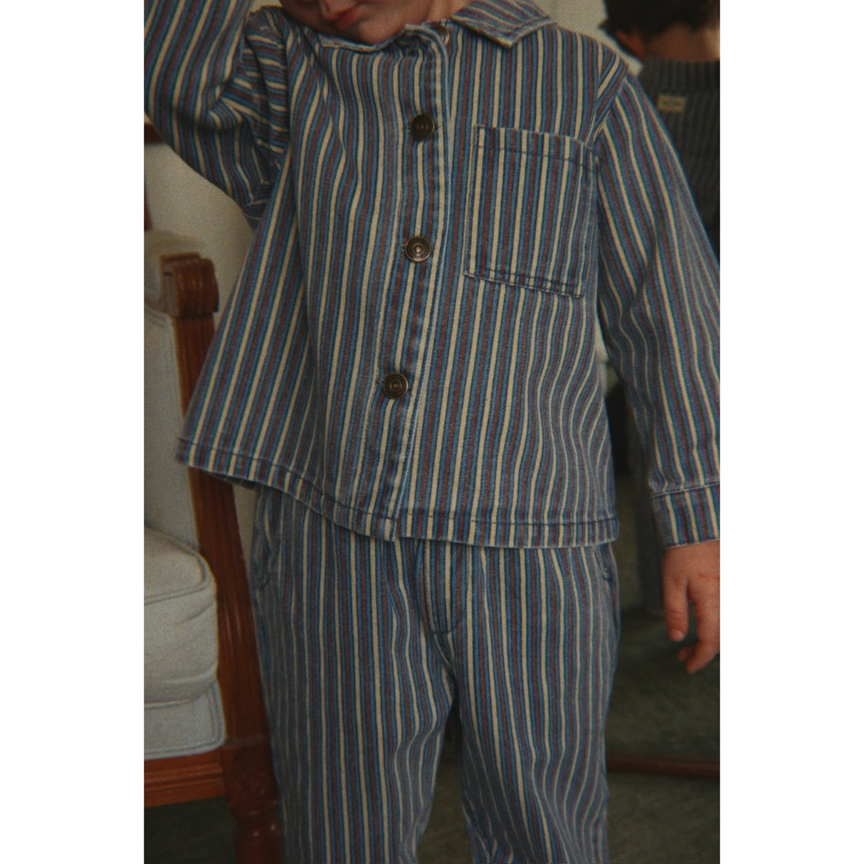 Konges Sløjd Tricolore Bleu Magot Pants Gots