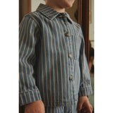 Konges Sløjd Tricolore Bleu Magot Shirt Gots