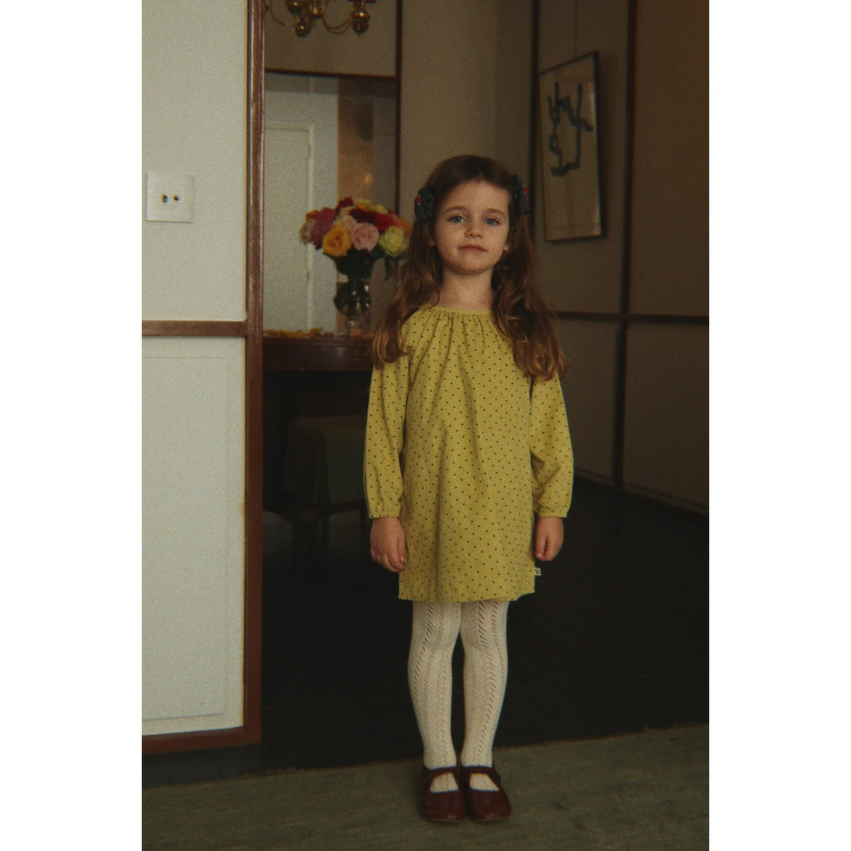 Konges Sløjd Dot Leek Marlo Dress Gots