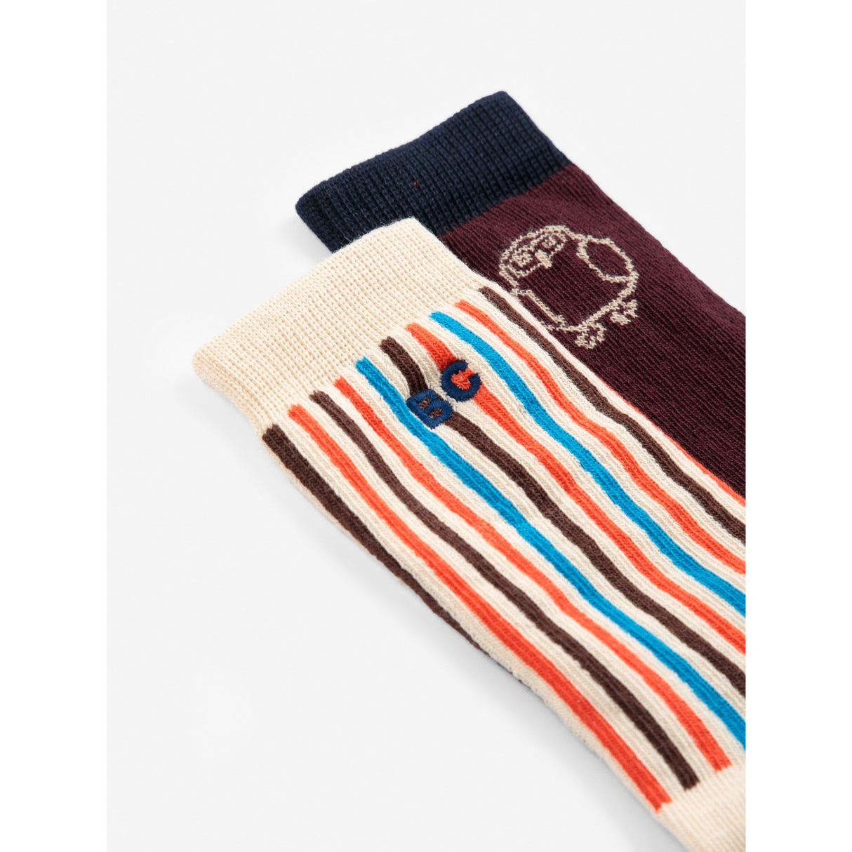 Bobo Choses Red Curious Owl Socks Pack