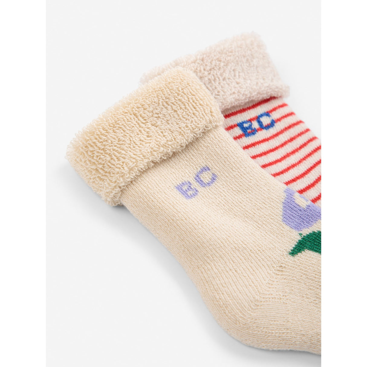 Bobo Choses Offwhite Bc Stamp Bloom Socks Pack