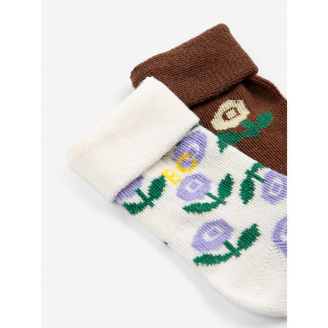 Bobo Choses Multicolor Stamp Bloom Socks Pack