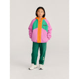 Bobo Choses Fuchsia Almost Moiré All Over Reversible Anorak