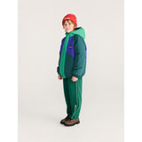 Bobo Choses Navy Blue Almost Moiré All Over Reversible Anorak