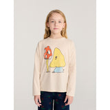 Bobo Choses Beige Mush Monster Duo T-Shirt