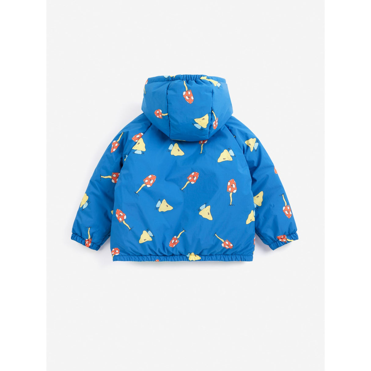 Bobo Choses Blue Mush Monster Duo All Over Reversible Anorak