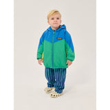Bobo Choses Blue Mush Monster Duo All Over Reversible Anorak