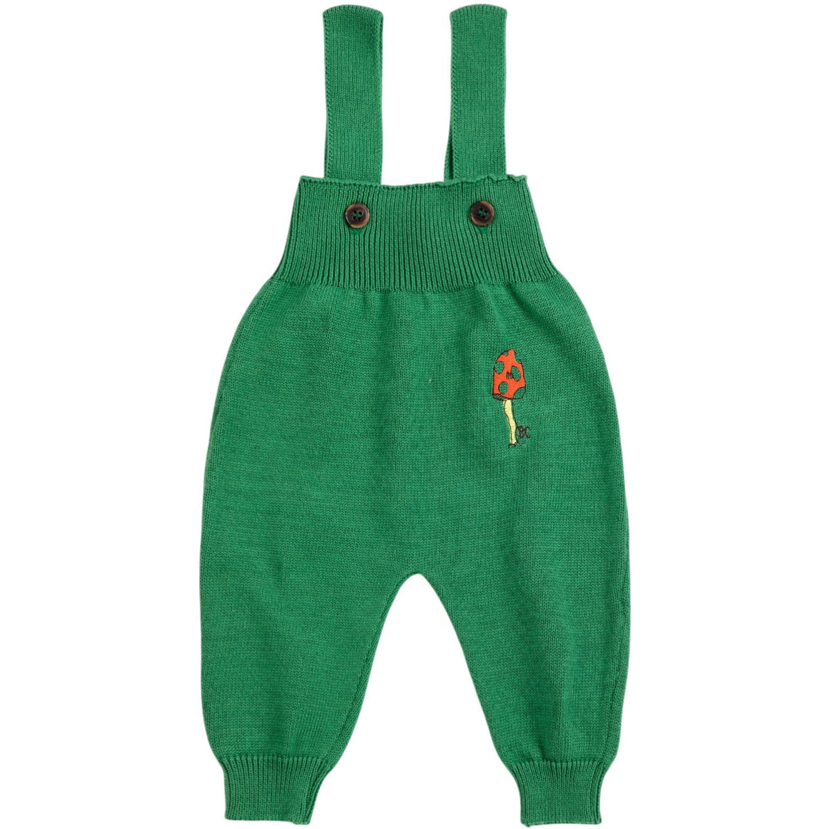 Bobo Choses Green Mush Monster Knitted Overall