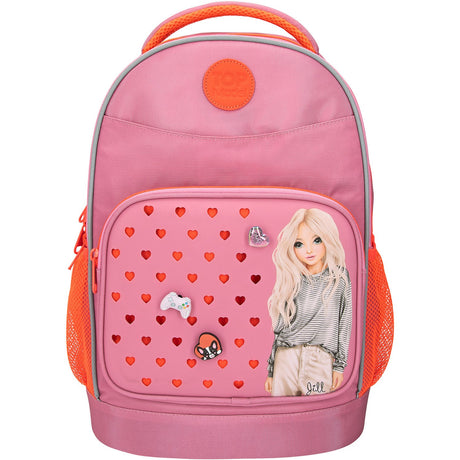 TOPModel Pin It Skolerygsæk With Silicone Charms
