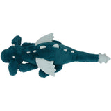 Dino World + Action Petrol Snukis Drage Plush With Glitter Wings
