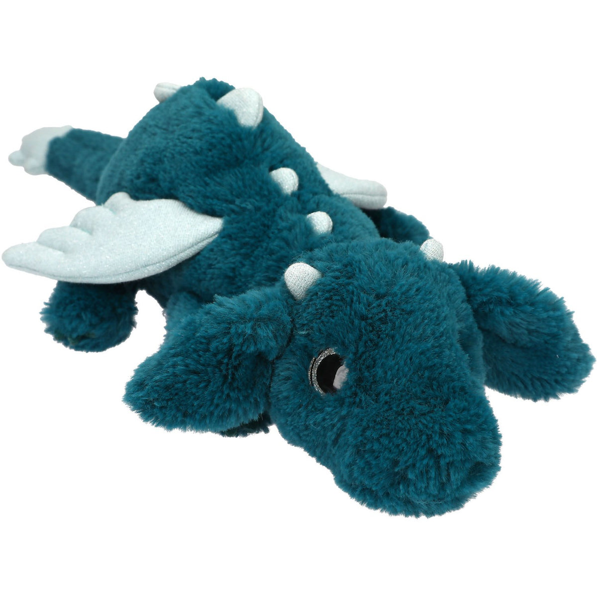 Dino World + Action Petrol Snukis Drage Plush With Glitter Wings