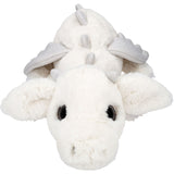 Dino World + Action White Snukis Drage Plush With Glitter Wings 65 Cm