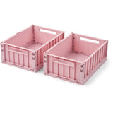 LIEWOOD Rose Blush Weston Storage Box M 2-pack