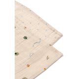 LIEWOOD Star / Flying Mix Lewis Muslin Cloth 2-Pack