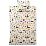 LIEWOOD Dino Roar / Sandy Carl Adult Printed Bedding