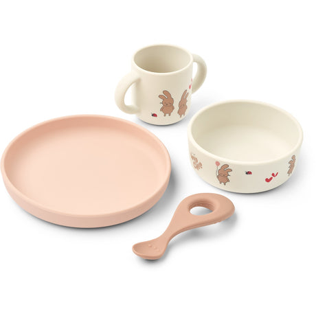 LIEWOOD Wild Child / Rosey Vivi Printed Tableware Set