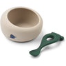 LIEWOOD Dino Roar / Sandy Sparia Bowl W Spoon