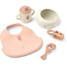LIEWOOD Wild Child / Rosey Mileah Baby Mealtime Set
