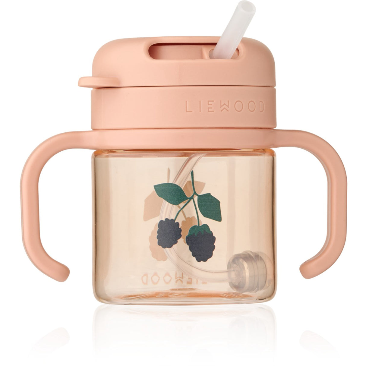 LIEWOOD Berry / Pale Tuscany Kai Tritan Straw Cup 280ml